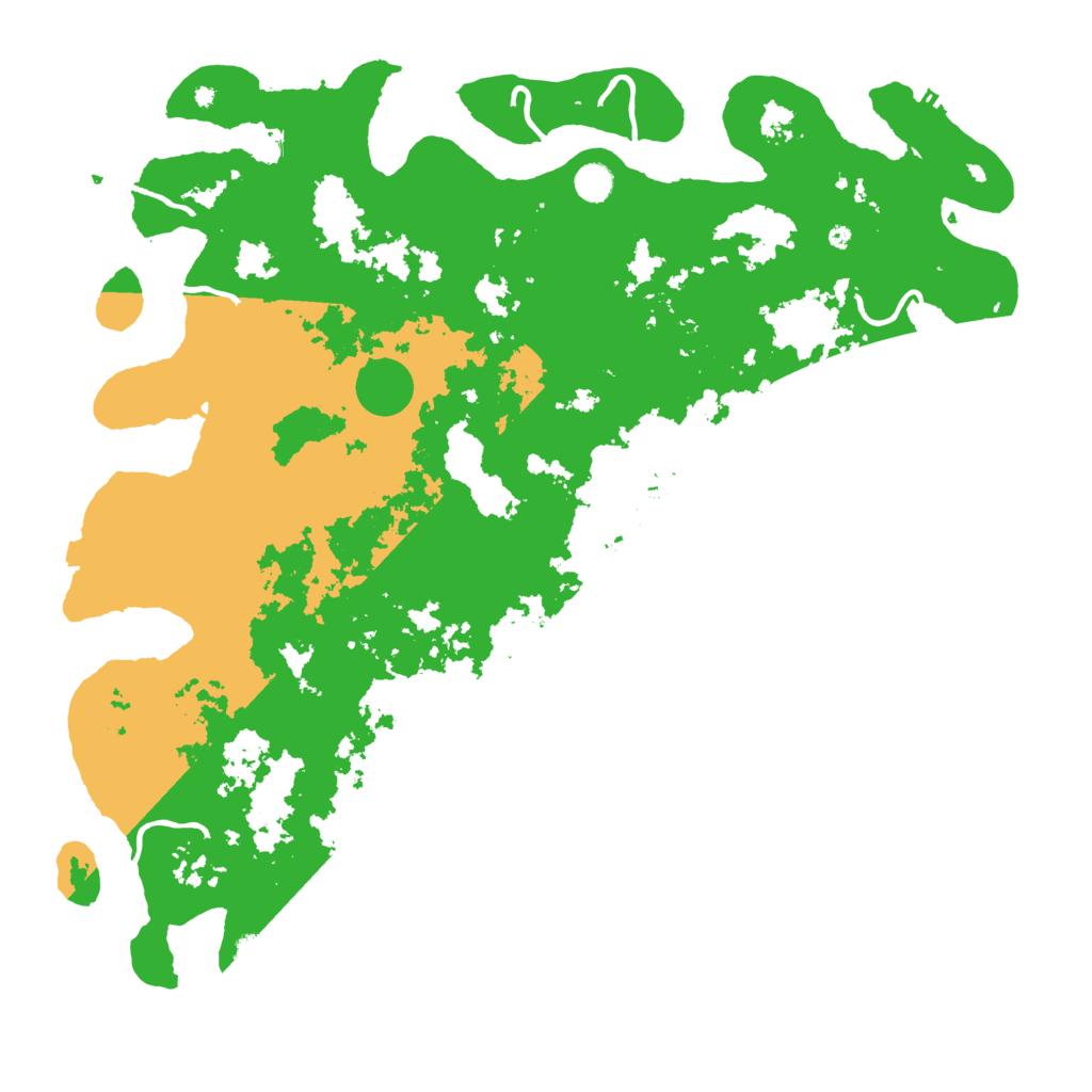 Biome Rust Map: Procedural Map, Size: 5000, Seed: 1478544