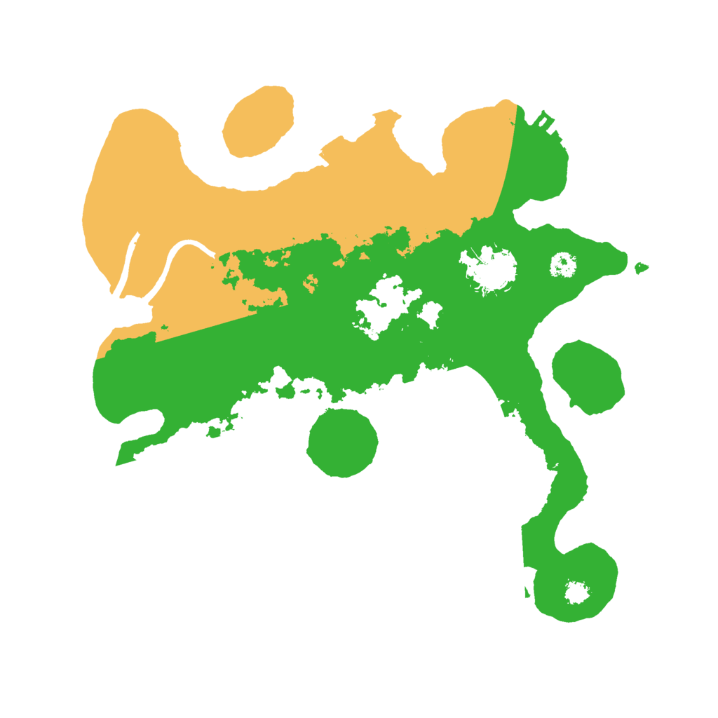 Biome Rust Map: Procedural Map, Size: 2800, Seed: 311898005