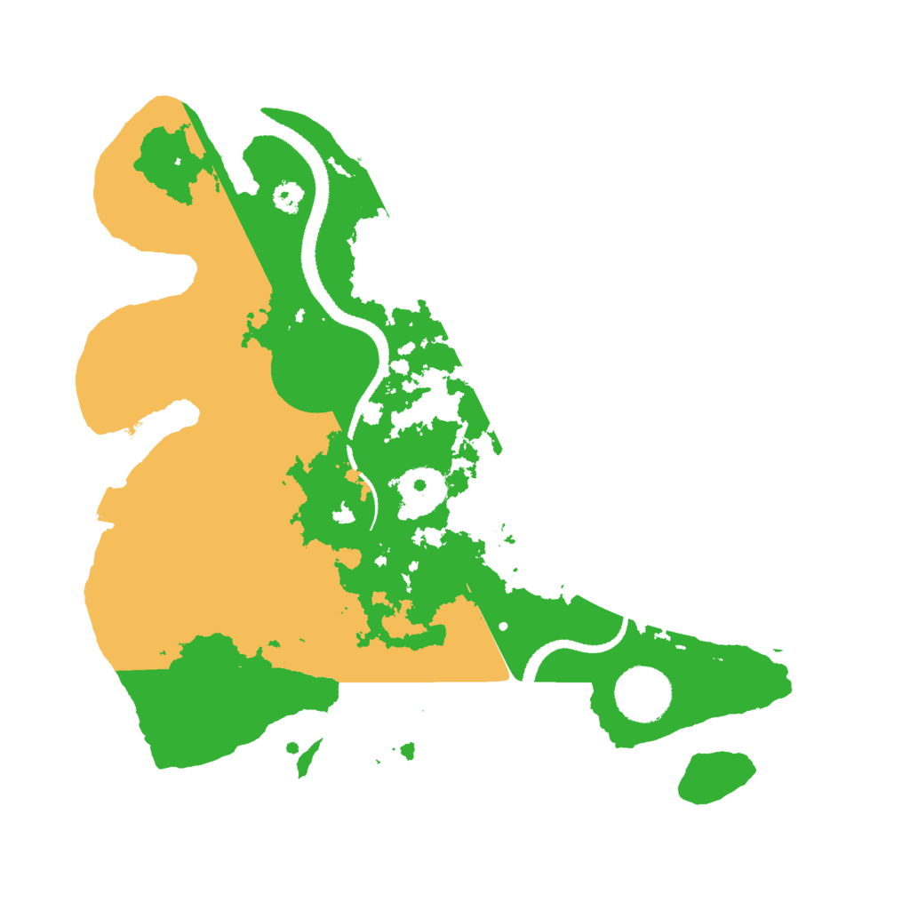 Biome Rust Map: Procedural Map, Size: 3000, Seed: 770731443