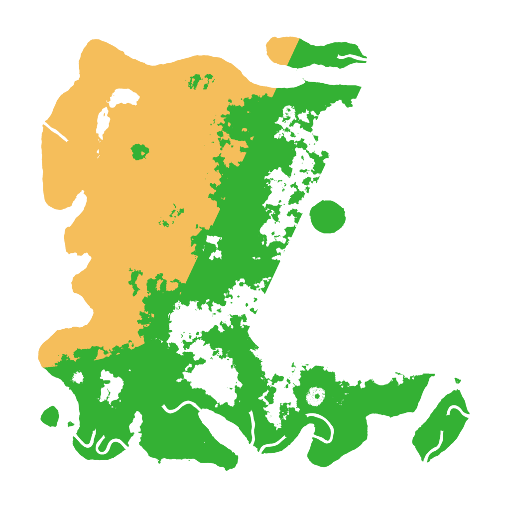 Biome Rust Map: Procedural Map, Size: 4096, Seed: 901034429