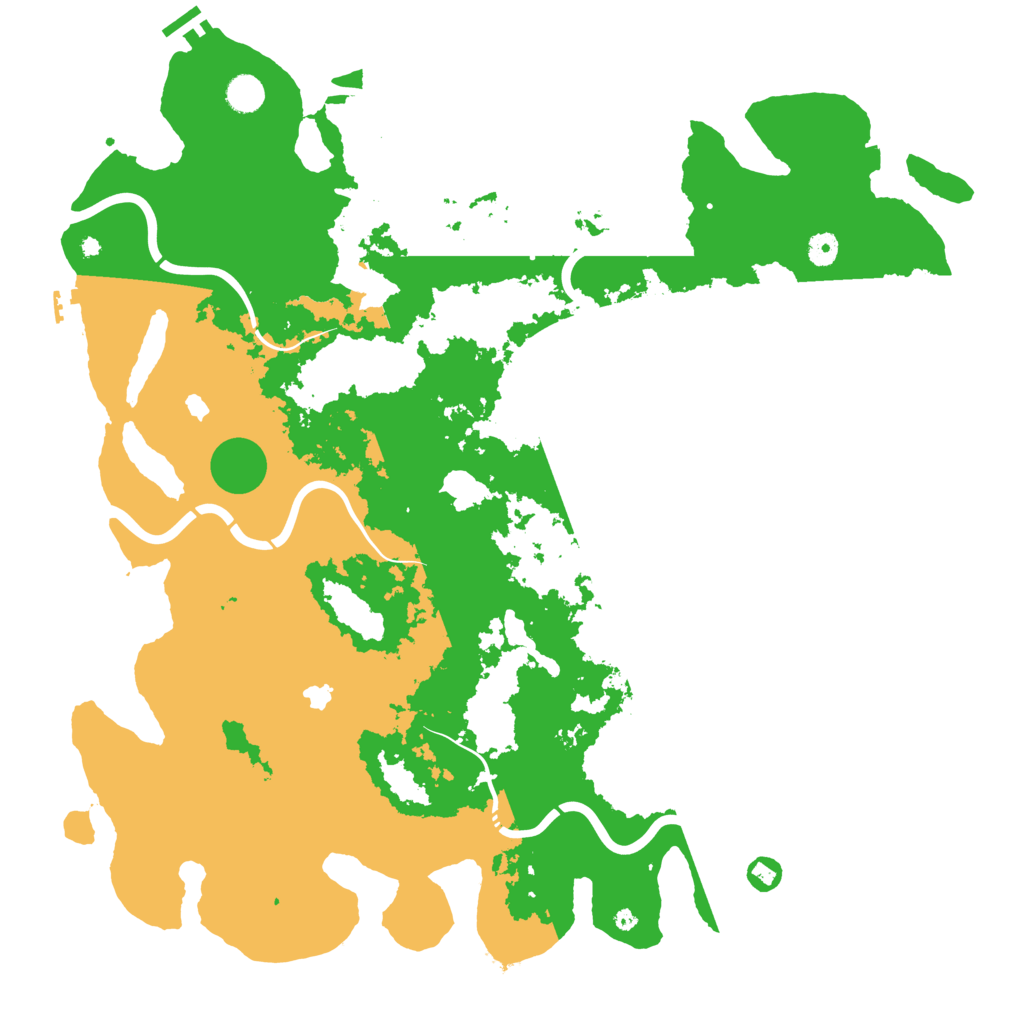 Biome Rust Map: Procedural Map, Size: 4800, Seed: 692083961