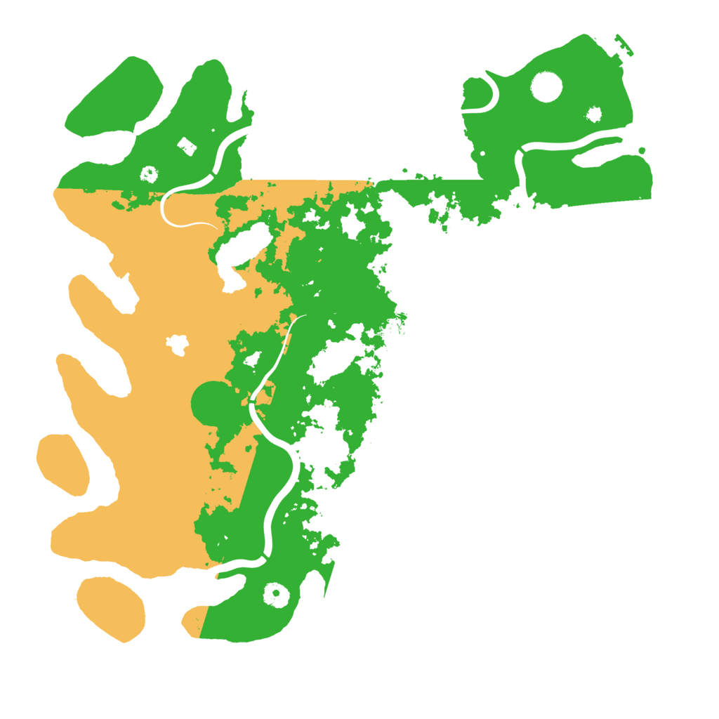 Biome Rust Map: Procedural Map, Size: 4200, Seed: 1917087487