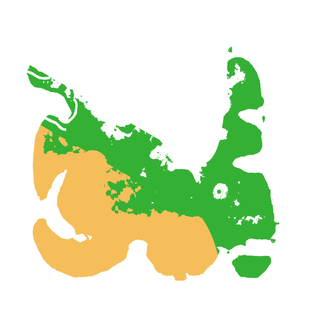 Biome Rust Map: Procedural Map, Size: 3000, Seed: 784535