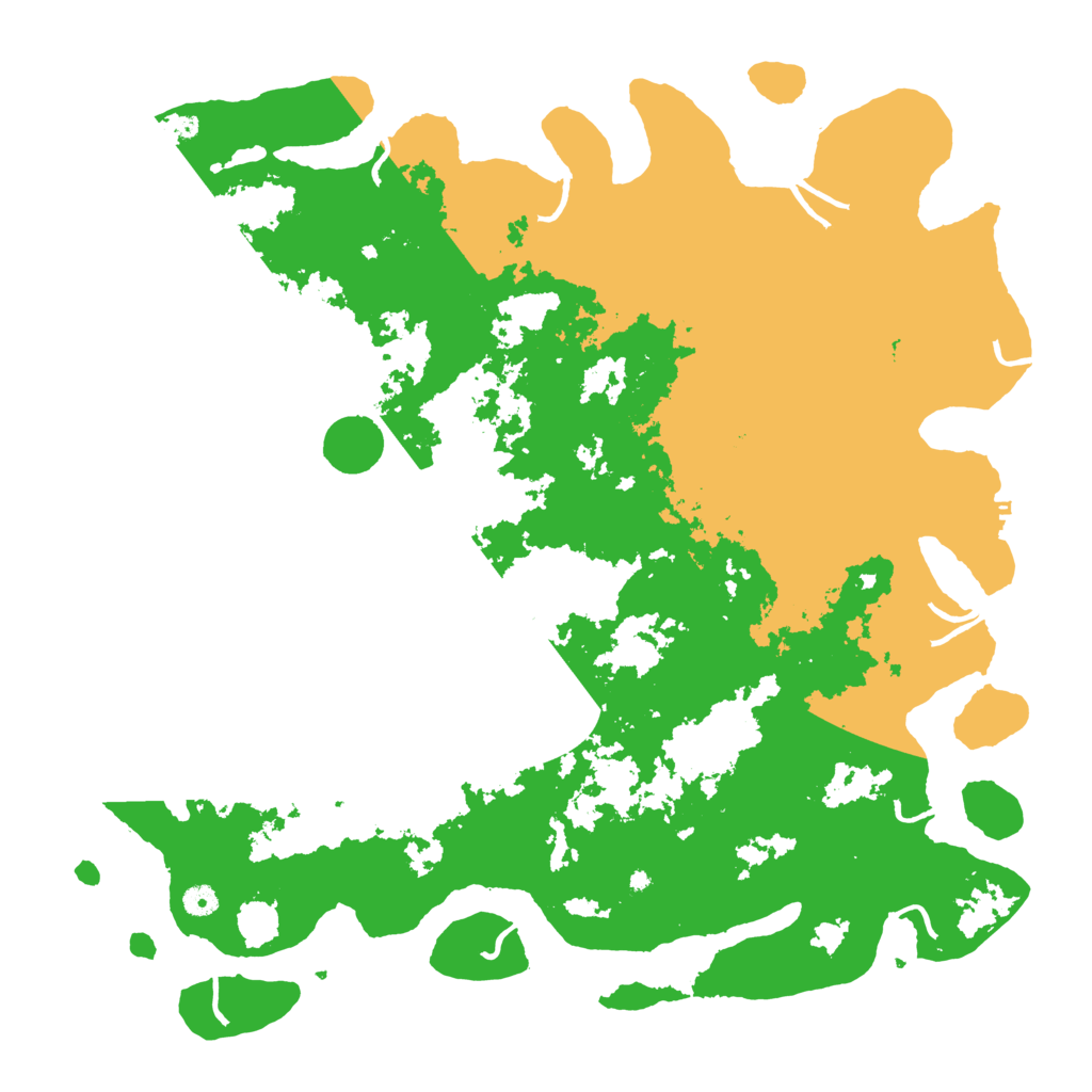 Biome Rust Map: Procedural Map, Size: 5000, Seed: 802293