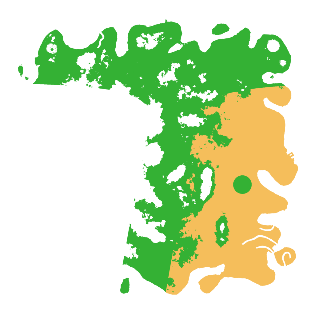 Biome Rust Map: Procedural Map, Size: 4500, Seed: 454352631