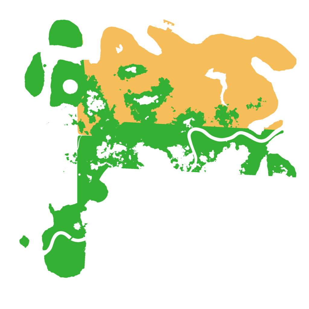 Biome Rust Map: Procedural Map, Size: 4000, Seed: 874143095