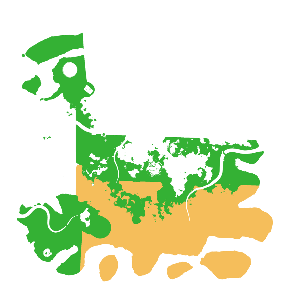 Biome Rust Map: Procedural Map, Size: 3700, Seed: 973744277