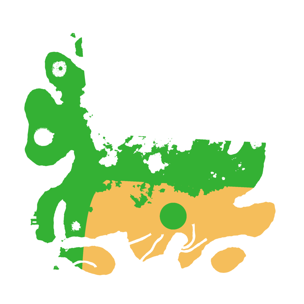 Biome Rust Map: Procedural Map, Size: 3000, Seed: 1396529148