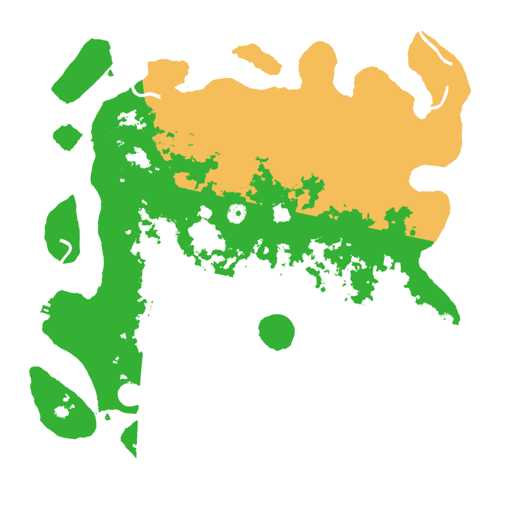 Biome Rust Map: Procedural Map, Size: 3950, Seed: 726216