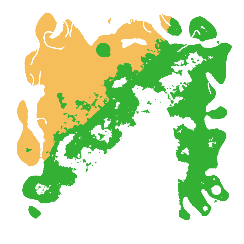 Biome Rust Map: Procedural Map, Size: 4500, Seed: 1864544893