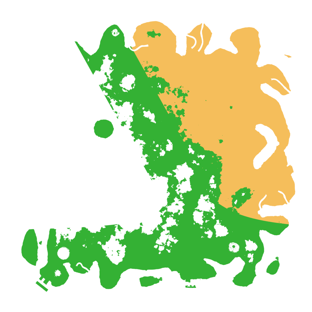 Biome Rust Map: Procedural Map, Size: 4500, Seed: 1529755779