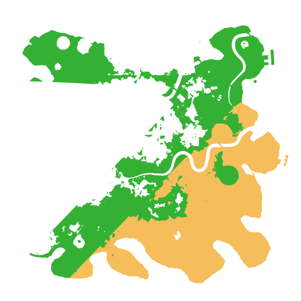 Biome Rust Map: Procedural Map, Size: 4000, Seed: 715556278