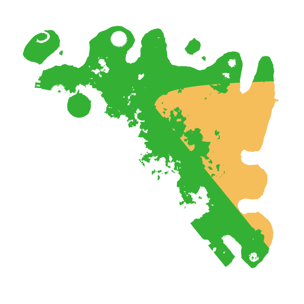 Biome Rust Map: Procedural Map, Size: 3400, Seed: 16103010