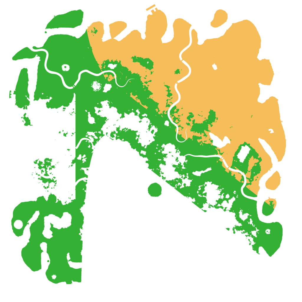 Biome Rust Map: Procedural Map, Size: 6000, Seed: 359555