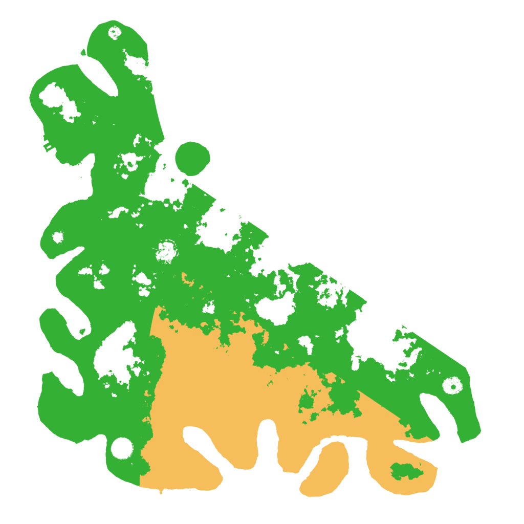 Biome Rust Map: Procedural Map, Size: 4250, Seed: 283745