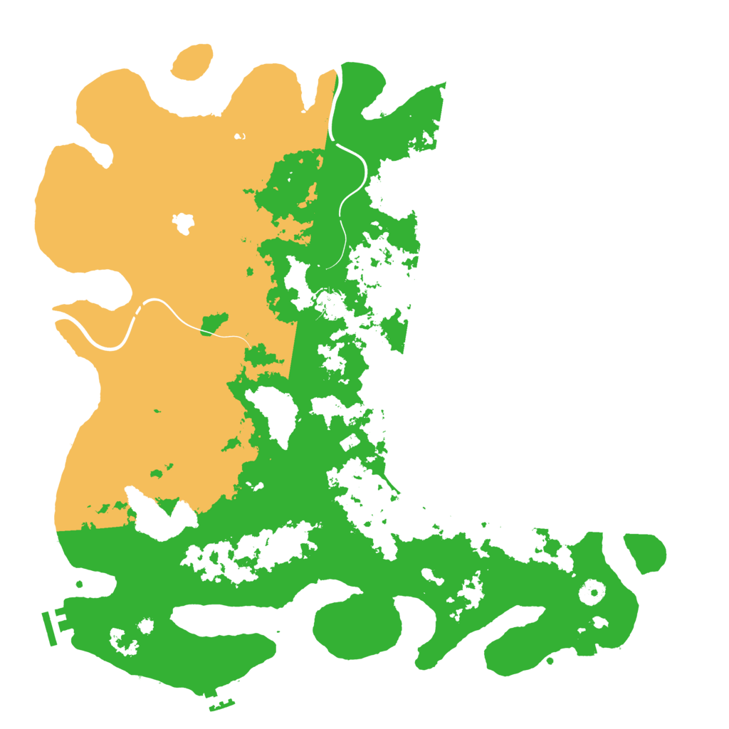 Biome Rust Map: Procedural Map, Size: 4250, Seed: 547199118