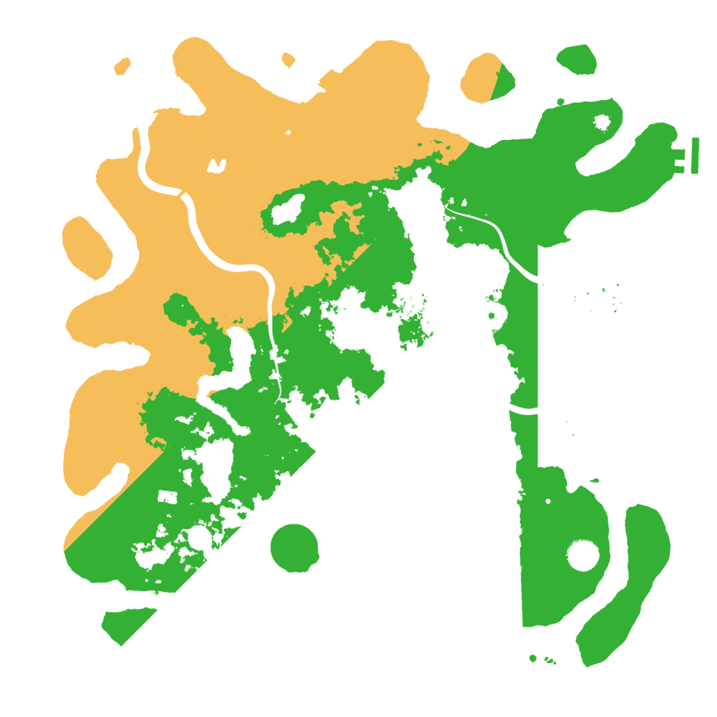 Biome Rust Map: Procedural Map, Size: 4000, Seed: 4832417