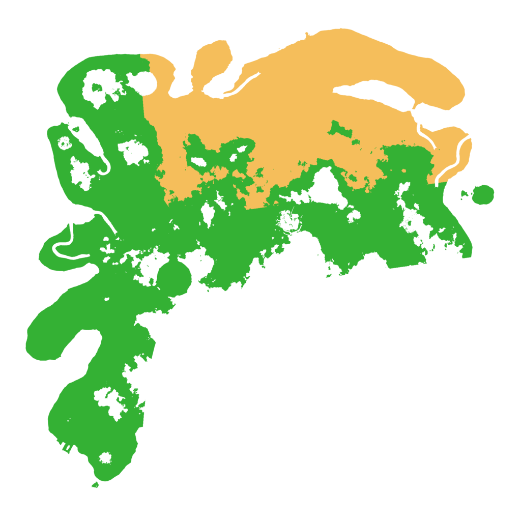 Biome Rust Map: Procedural Map, Size: 4000, Seed: 615107032