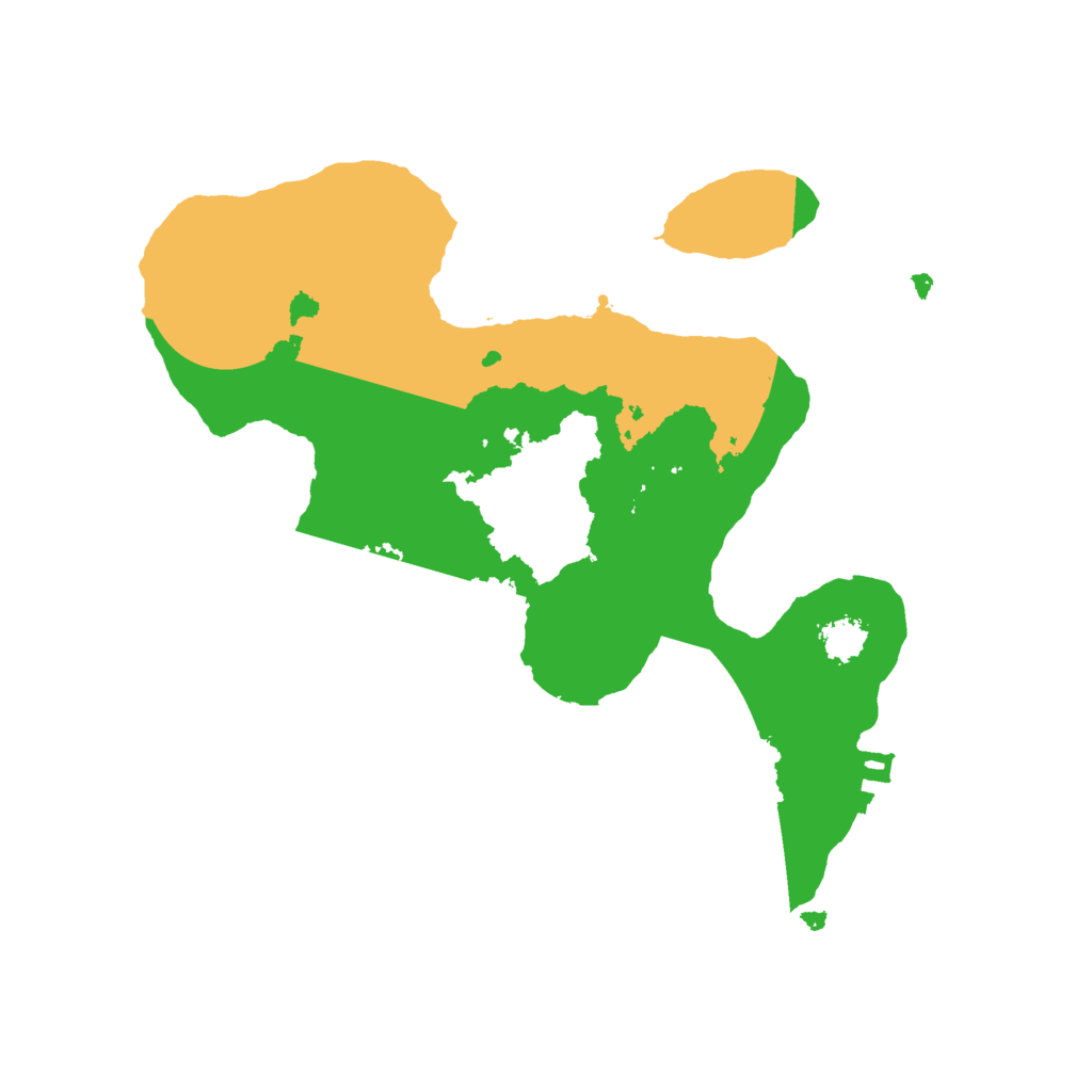 Biome Rust Map: Procedural Map, Size: 2269, Seed: 2147483647