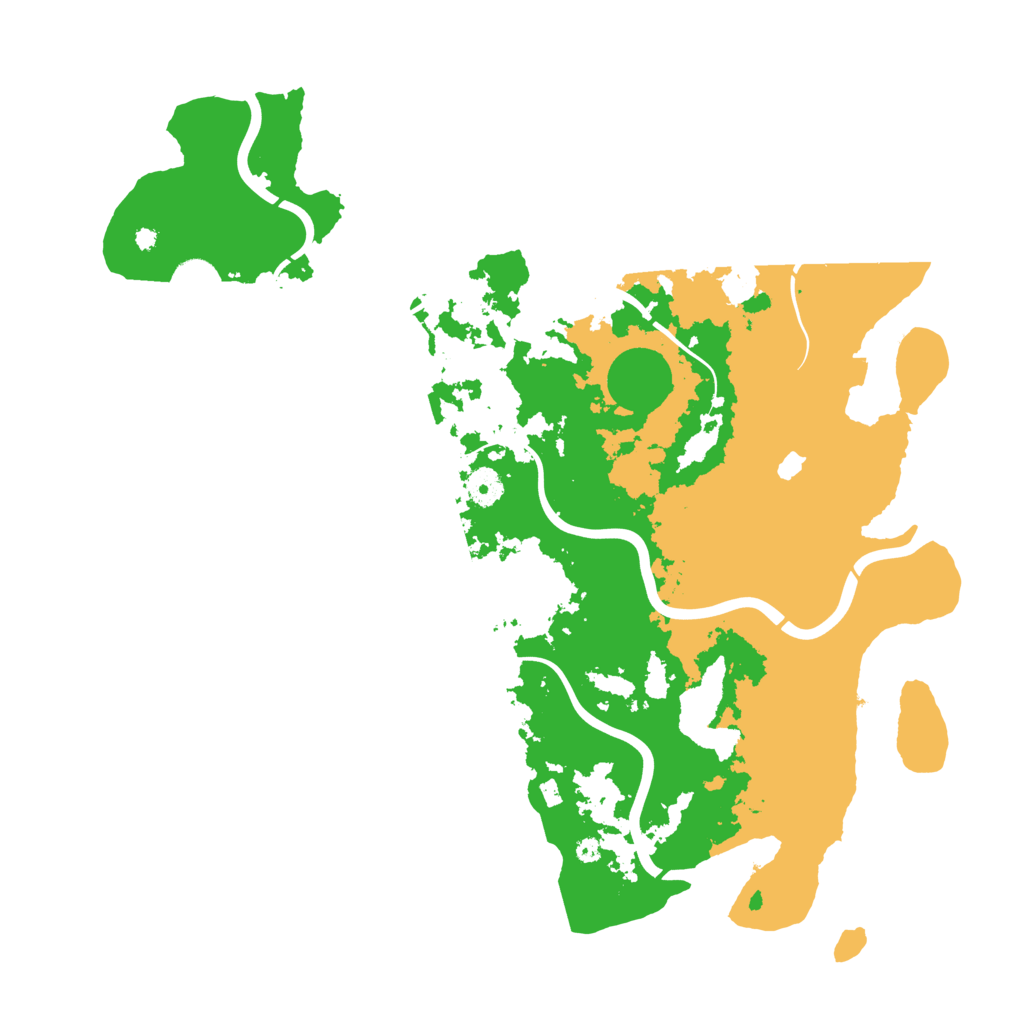 Biome Rust Map: Procedural Map, Size: 4250, Seed: 395951144