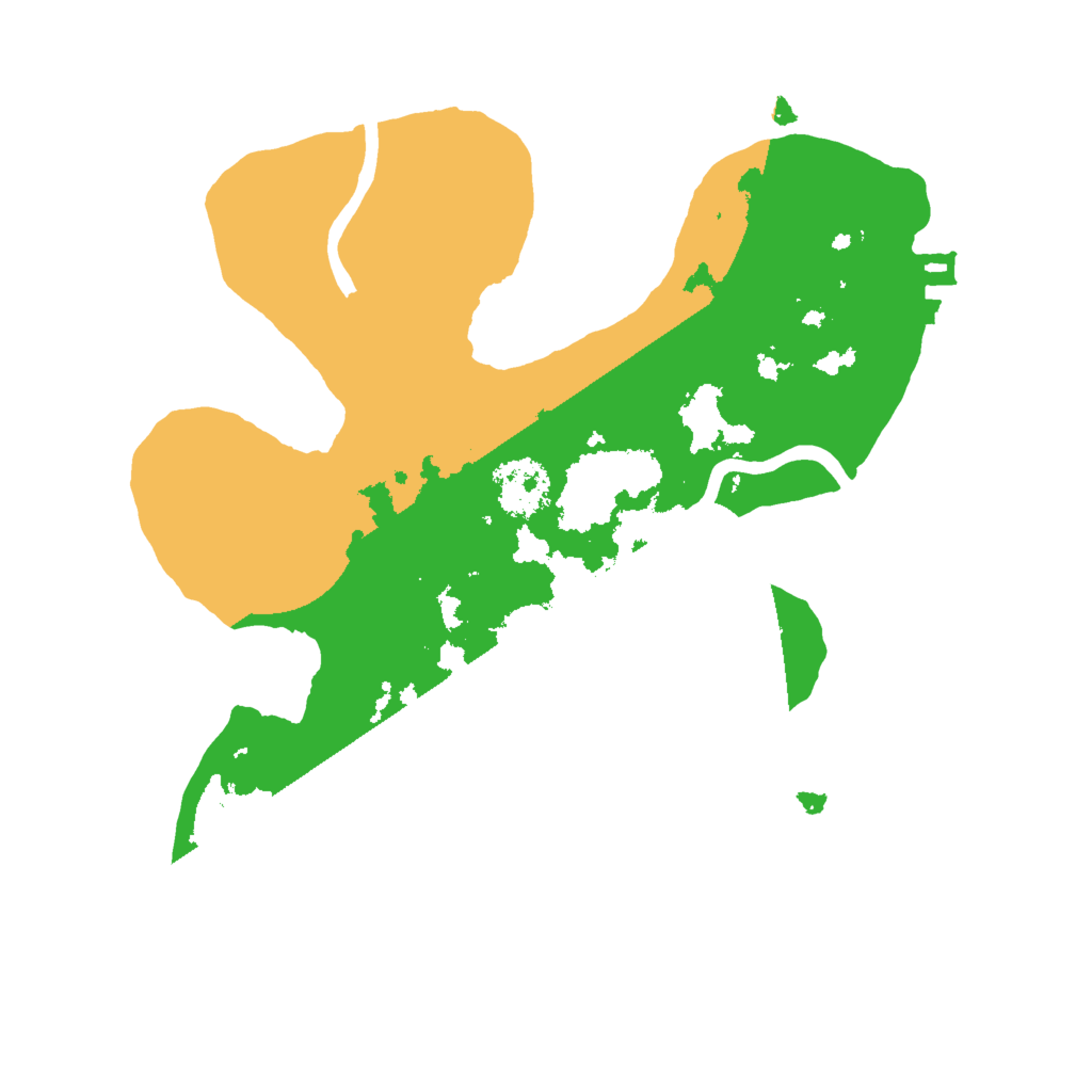 Biome Rust Map: Procedural Map, Size: 2000, Seed: 1702522830