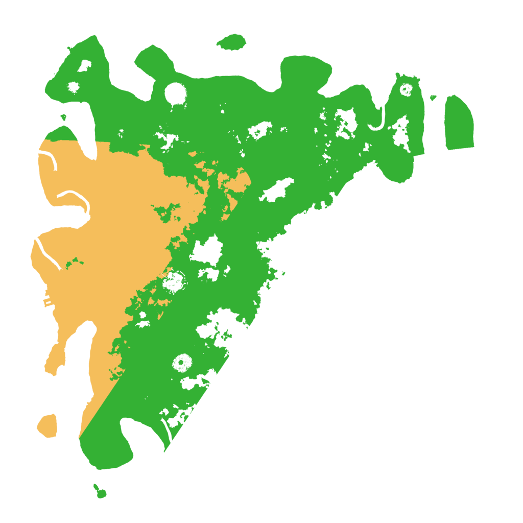 Biome Rust Map: Procedural Map, Size: 4250, Seed: 669410844