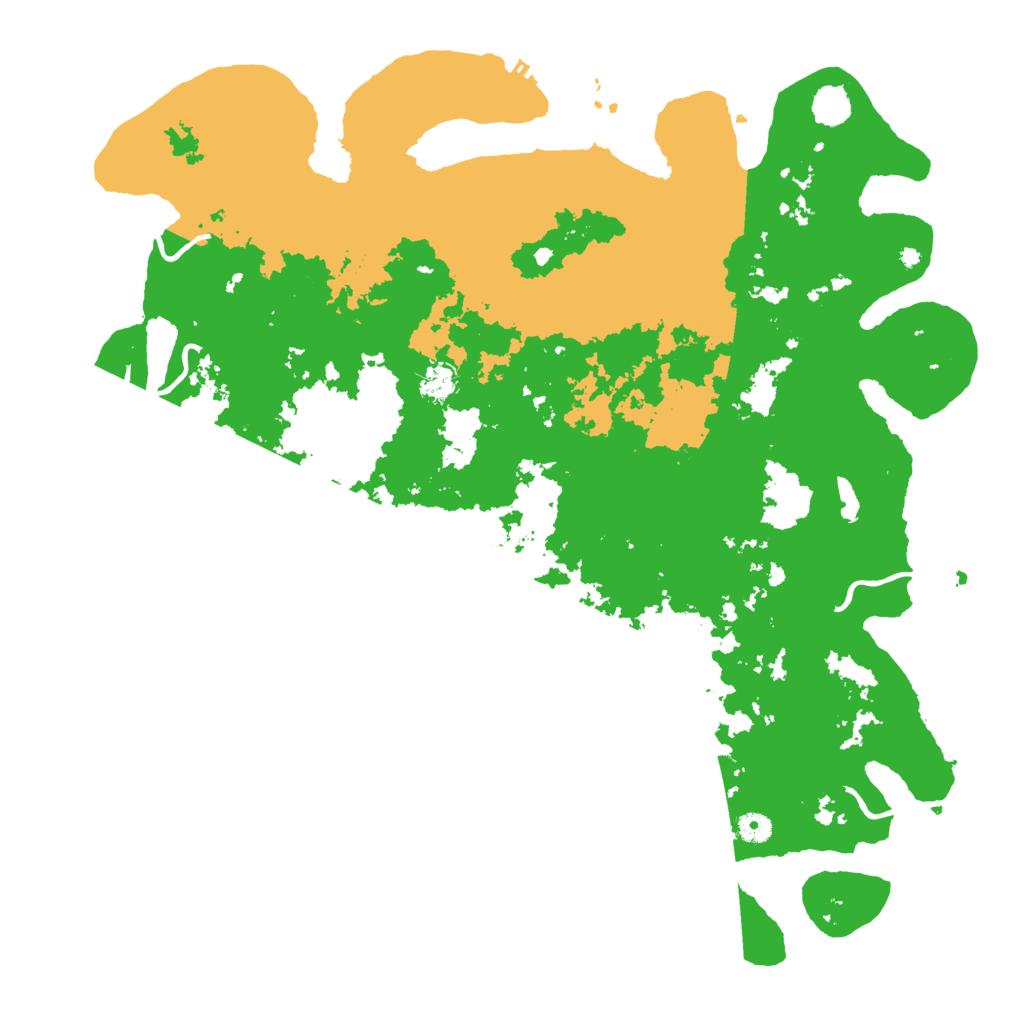 Biome Rust Map: Procedural Map, Size: 4800, Seed: 1449463026