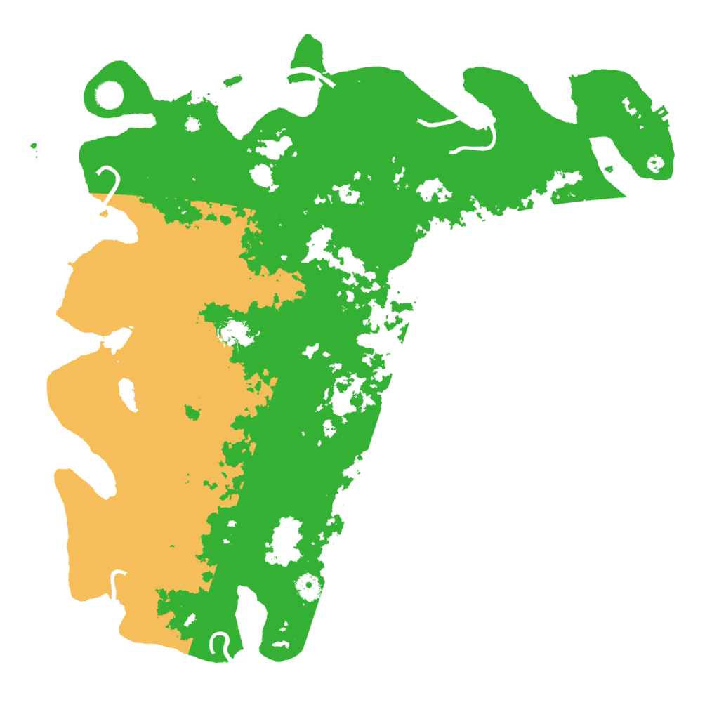 Biome Rust Map: Procedural Map, Size: 4500, Seed: 329202501