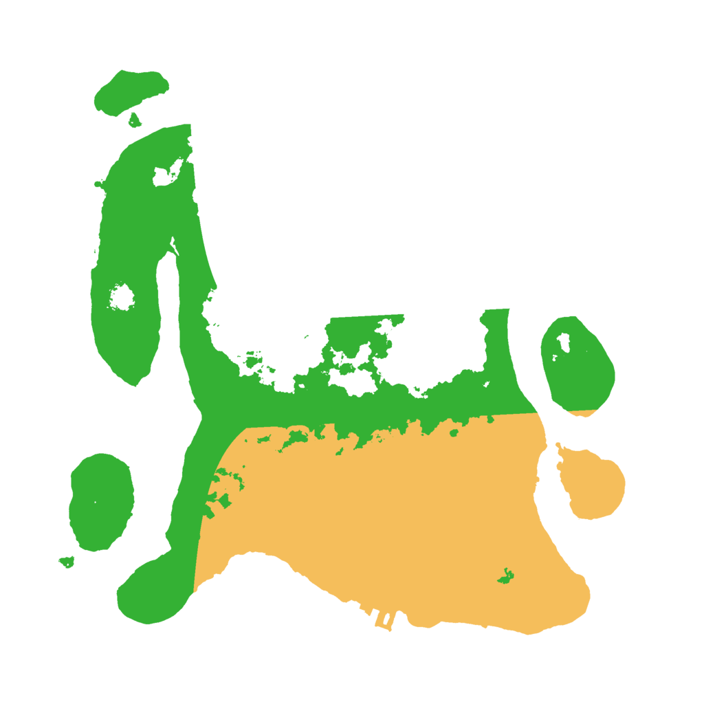 Biome Rust Map: Procedural Map, Size: 2500, Seed: 1672160038