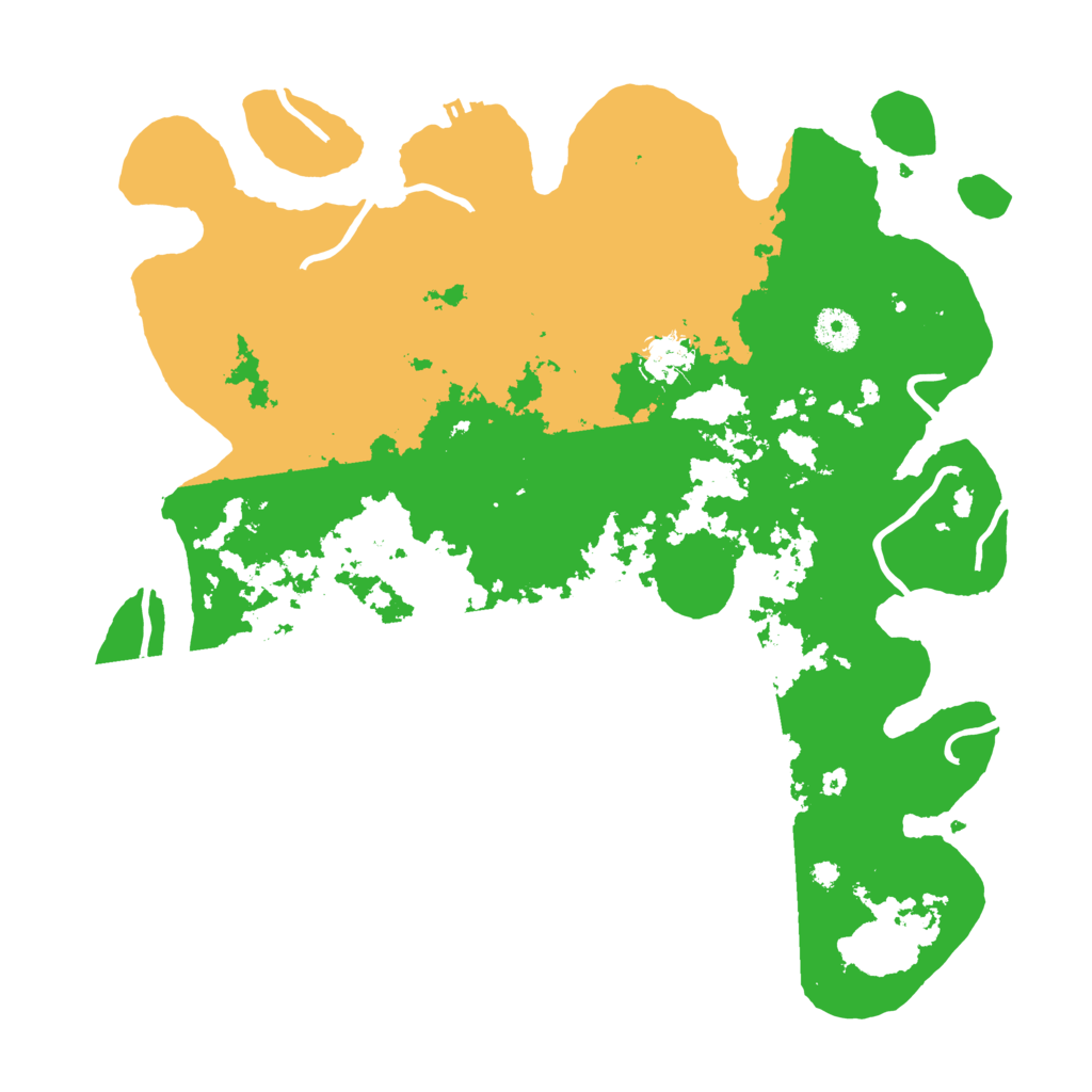 Biome Rust Map: Procedural Map, Size: 3800, Seed: 66771974