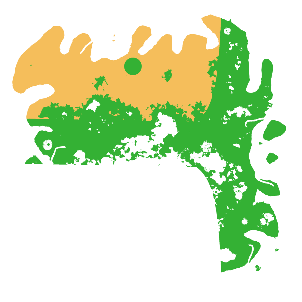 Biome Rust Map: Procedural Map, Size: 4567, Seed: 2020202202