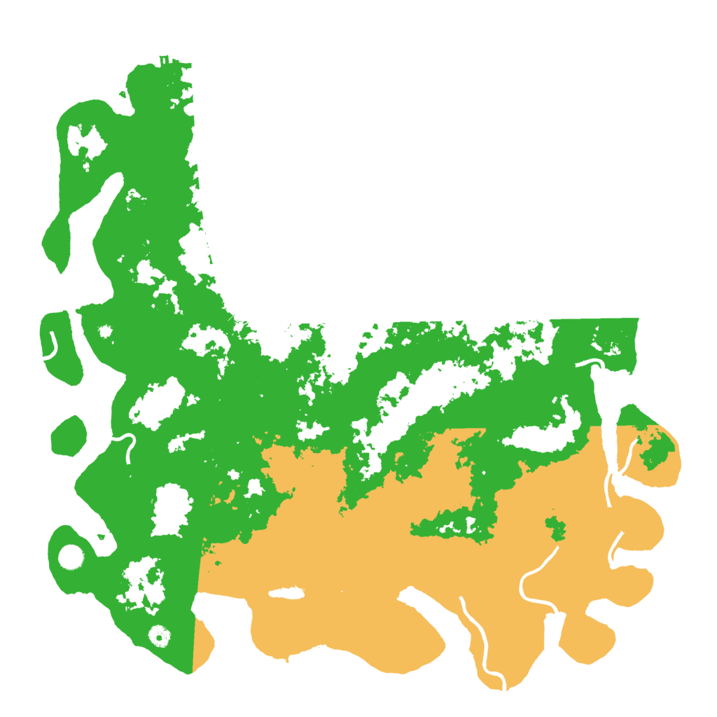 Biome Rust Map: Procedural Map, Size: 5000, Seed: 209324736