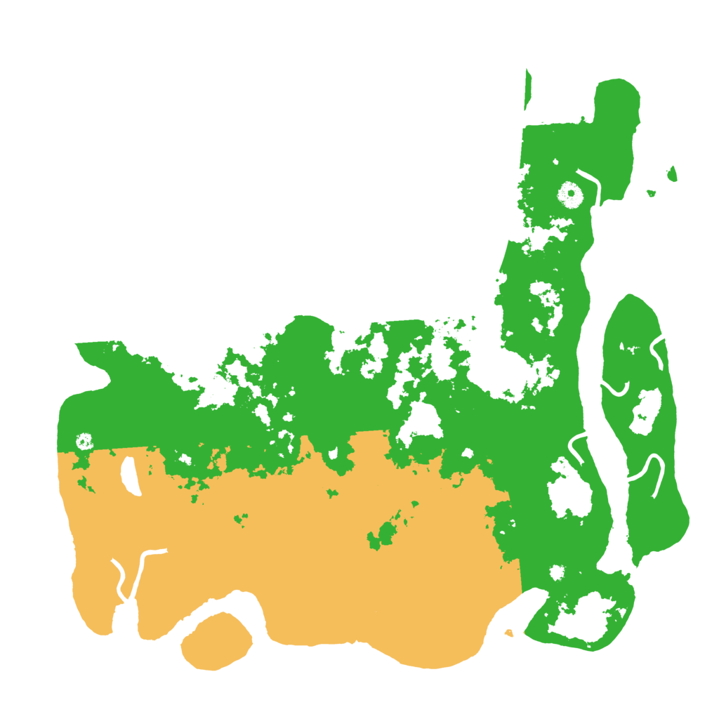 Biome Rust Map: Procedural Map, Size: 4250, Seed: 2604864