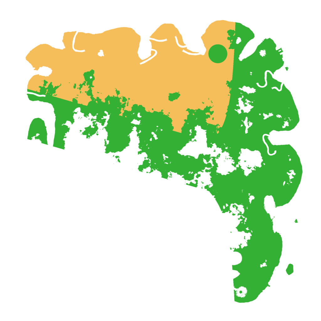 Biome Rust Map: Procedural Map, Size: 4500, Seed: 684324675