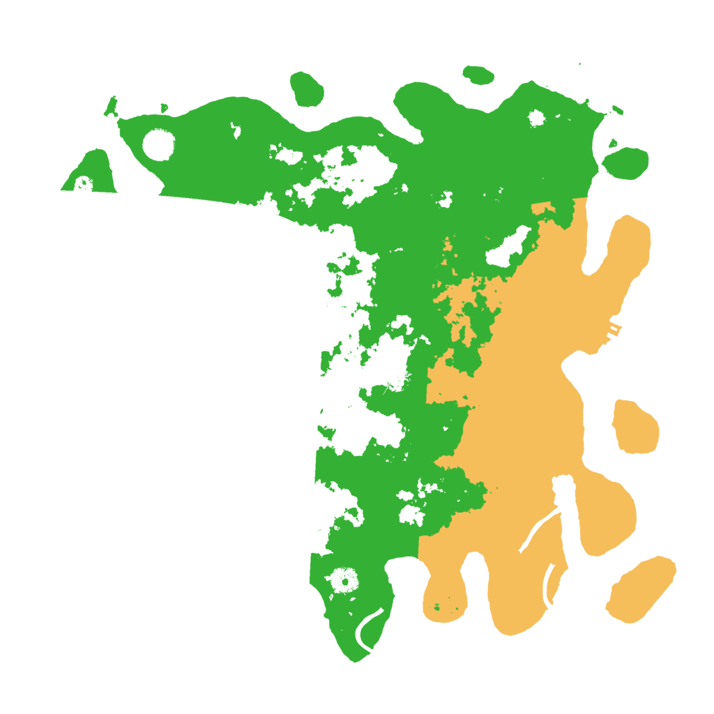 Biome Rust Map: Procedural Map, Size: 4000, Seed: 1313686775