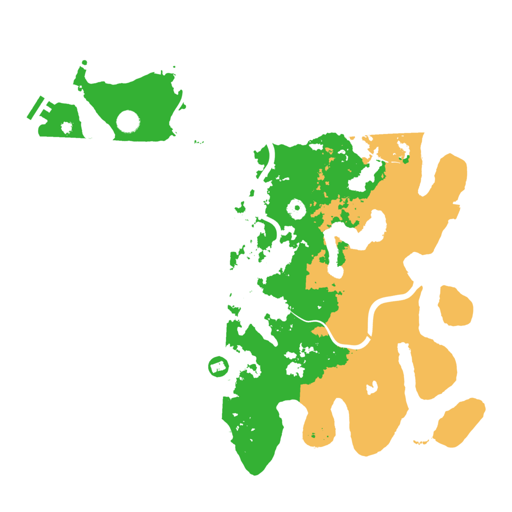 Biome Rust Map: Procedural Map, Size: 4000, Seed: 1313686775