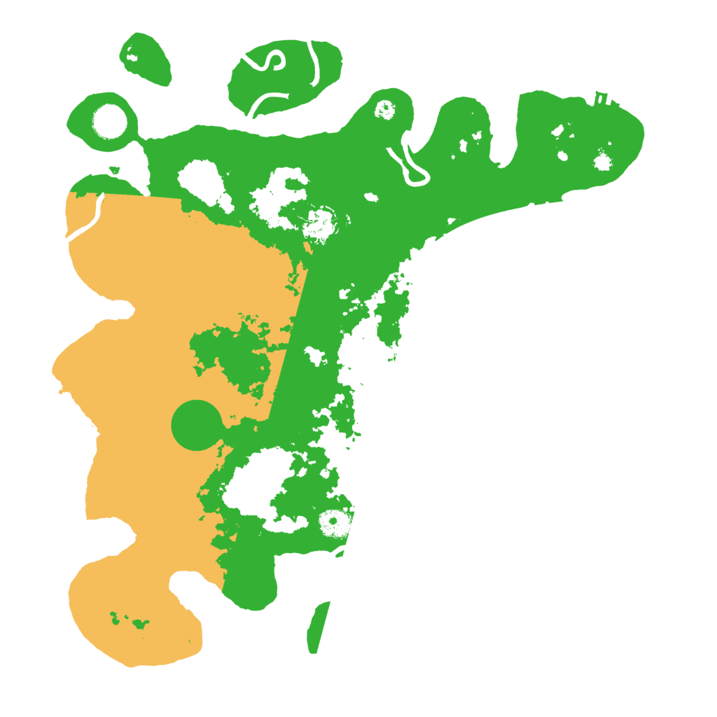 Biome Rust Map: Procedural Map, Size: 3700, Seed: 908776700