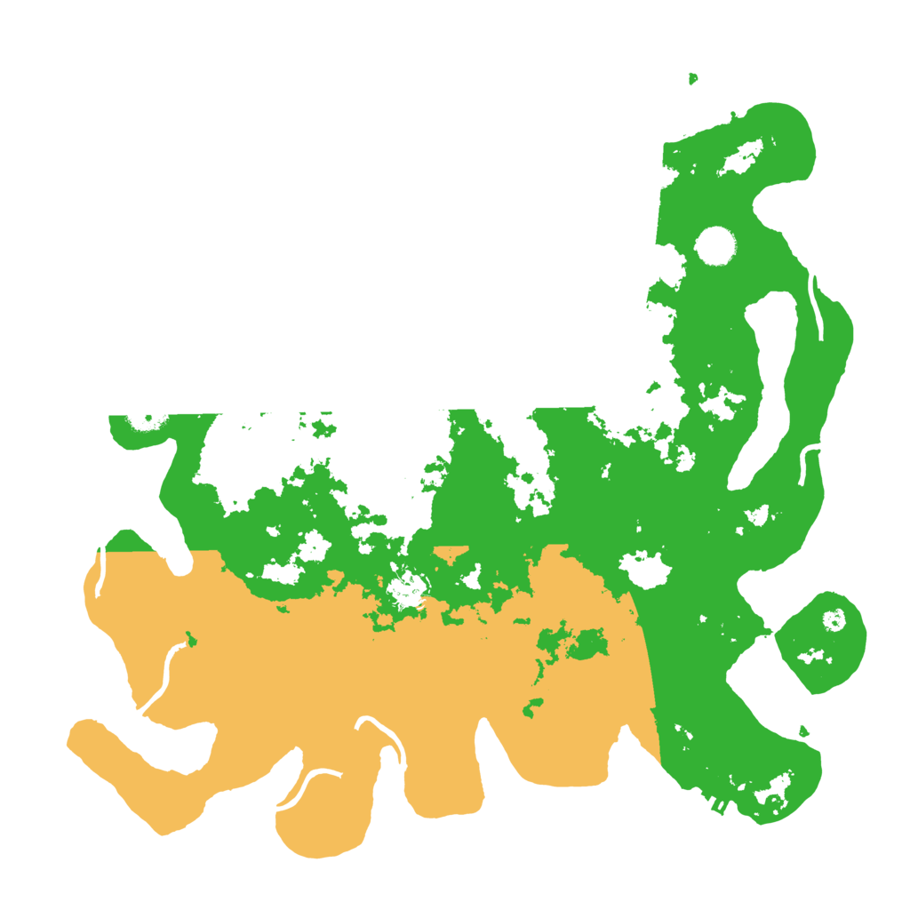 Biome Rust Map: Procedural Map, Size: 4100, Seed: 34196875