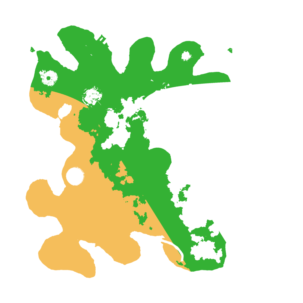 Biome Rust Map: Procedural Map, Size: 3000, Seed: 7402916