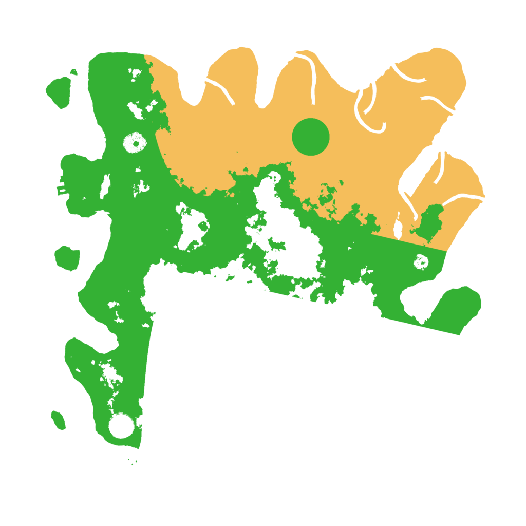 Biome Rust Map: Procedural Map, Size: 3700, Seed: 19051852
