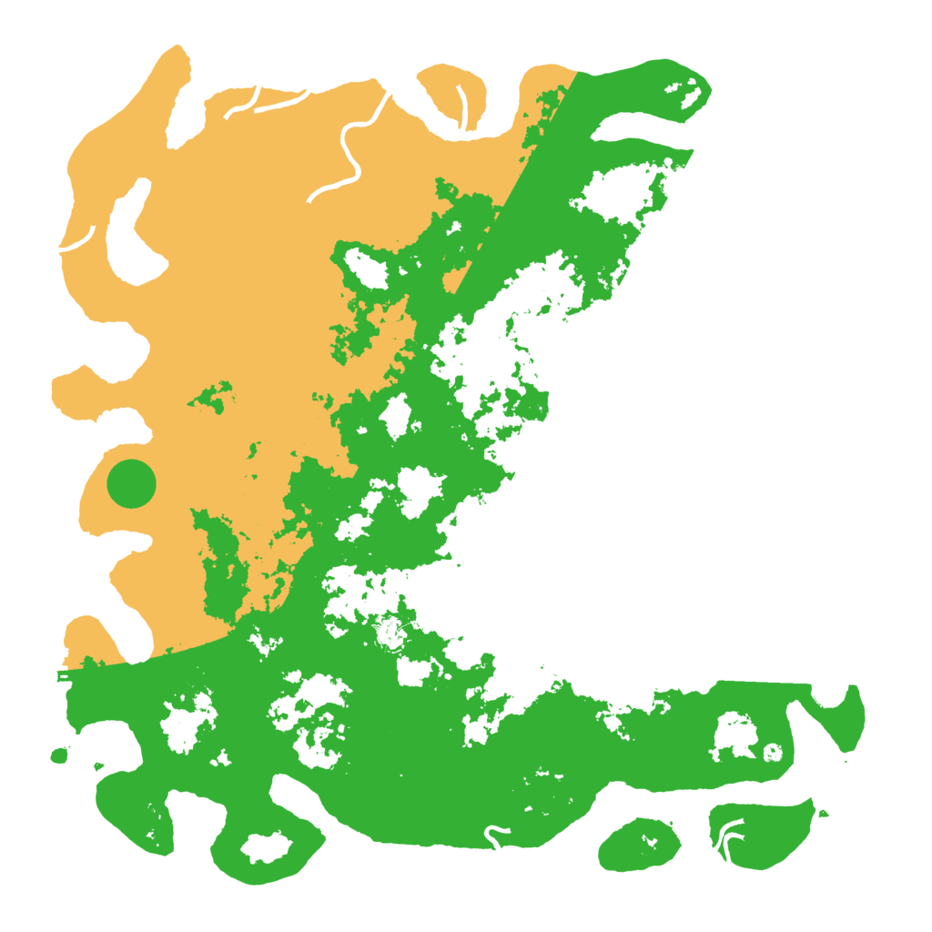 Biome Rust Map: Procedural Map, Size: 5000, Seed: 666198419