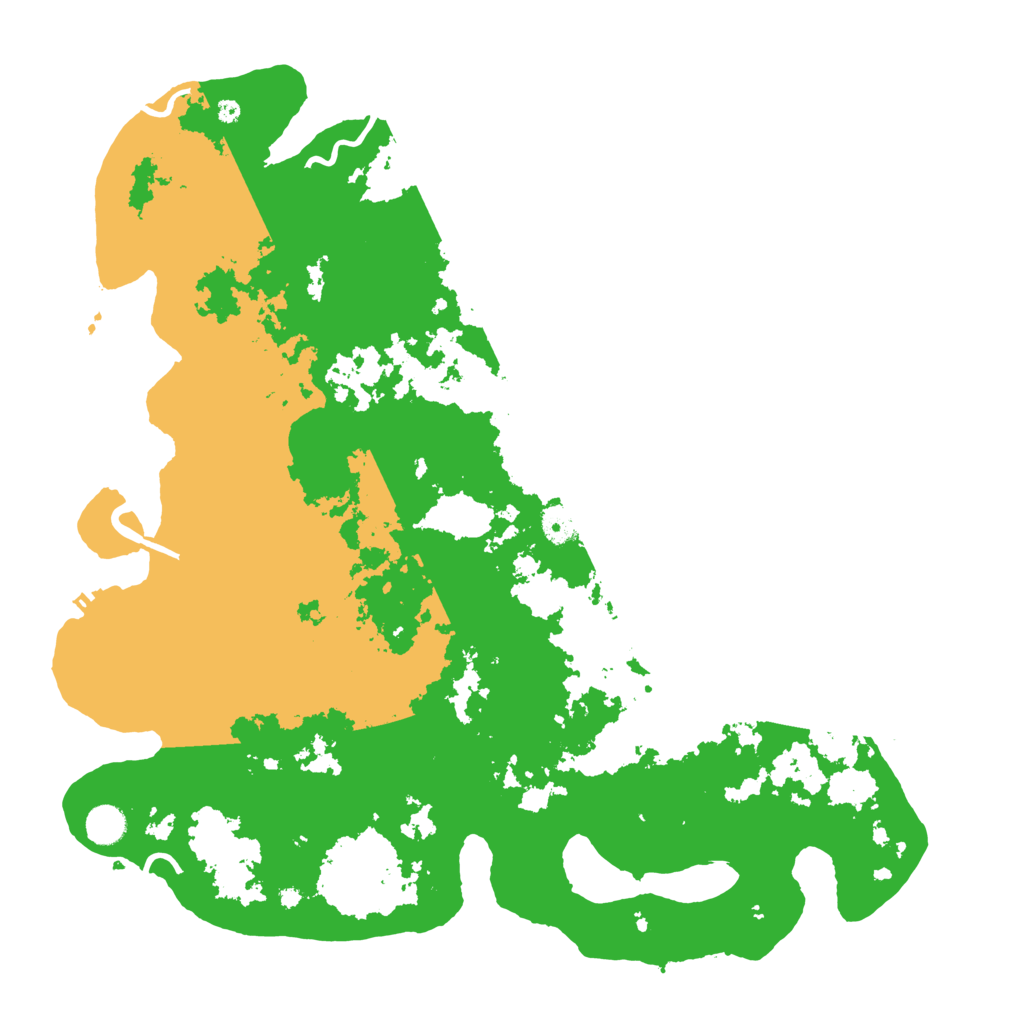 Biome Rust Map: Procedural Map, Size: 4500, Seed: 1231737492