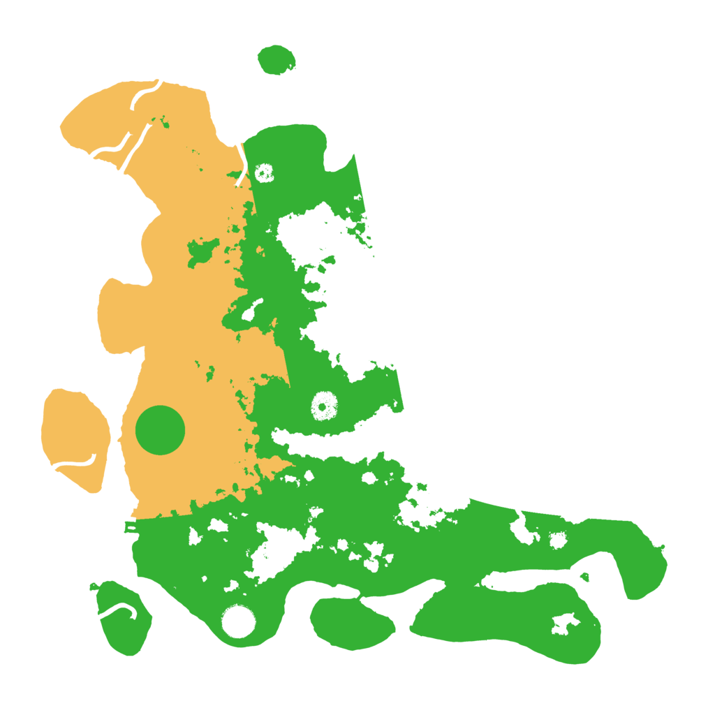 Biome Rust Map: Procedural Map, Size: 3800, Seed: 10247170