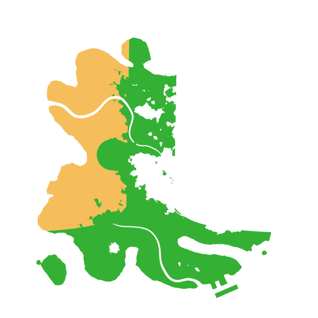 Biome Rust Map: Procedural Map, Size: 2700, Seed: 838962239