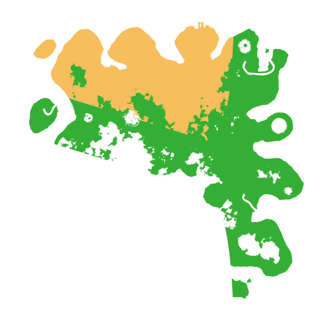 Biome Rust Map: Procedural Map, Size: 3700, Seed: 979388242