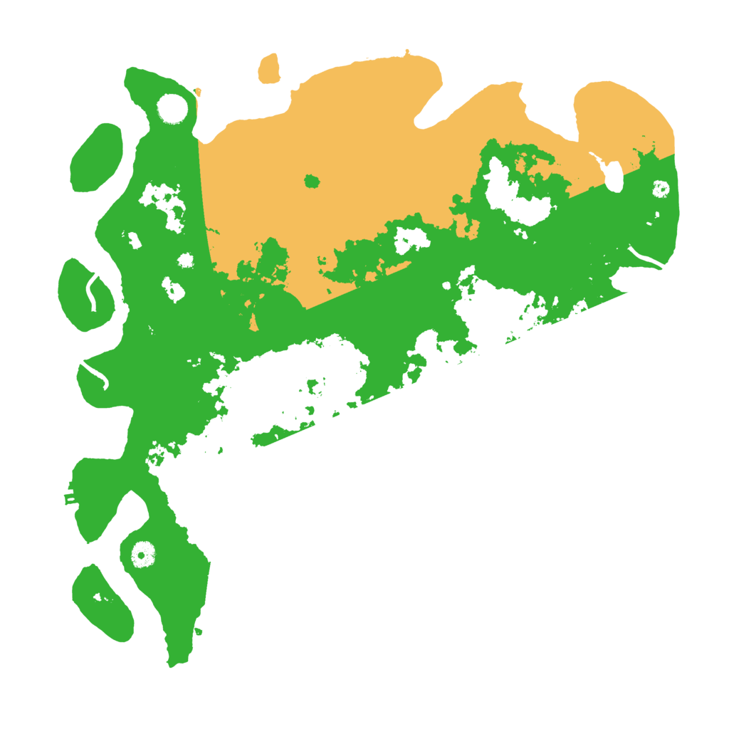 Biome Rust Map: Procedural Map, Size: 4300, Seed: 25264728