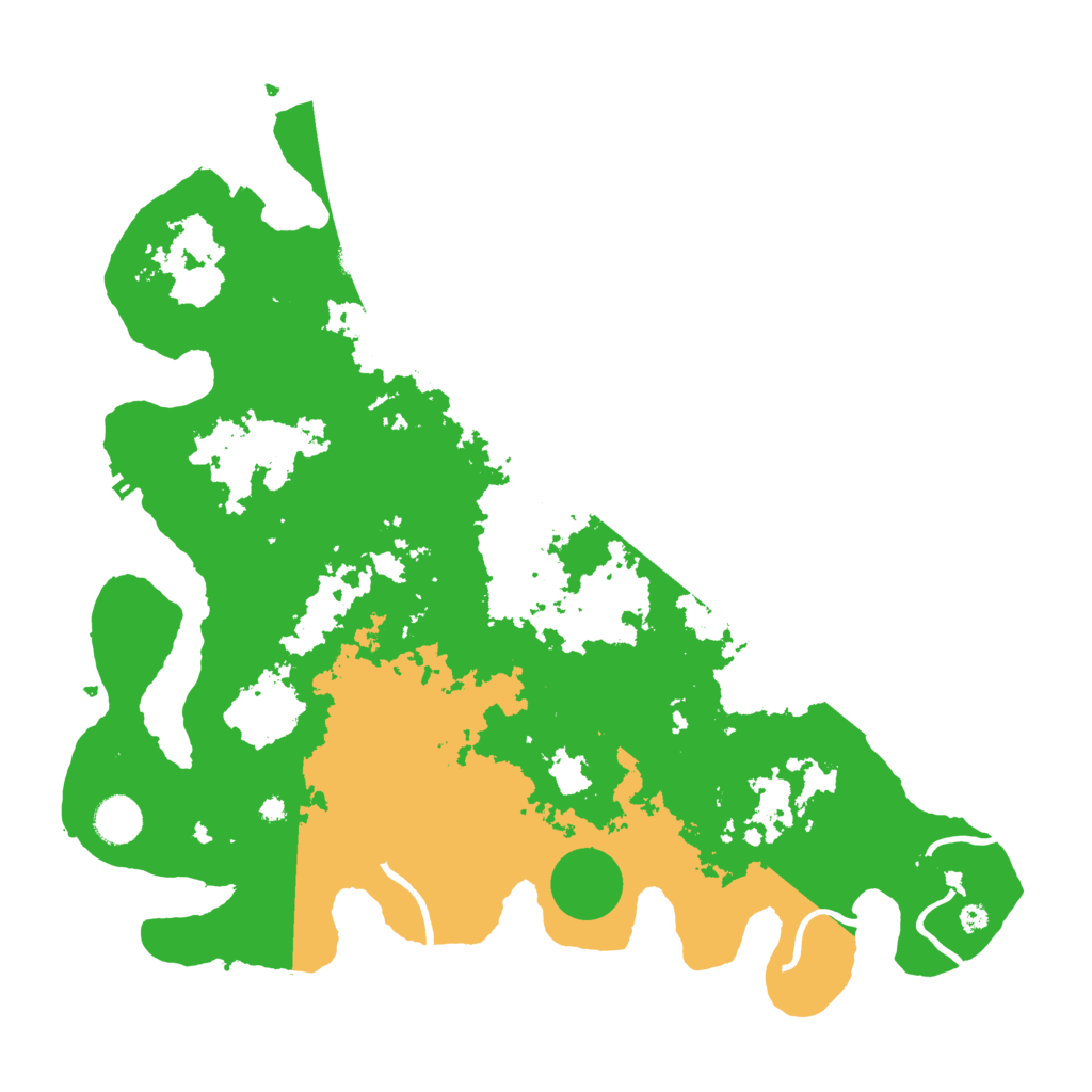 Biome Rust Map: Procedural Map, Size: 4000, Seed: 5234331