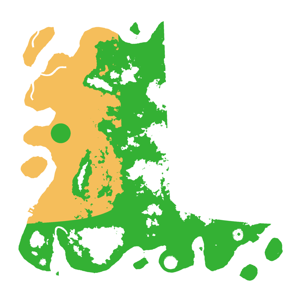 Biome Rust Map: Procedural Map, Size: 4097, Seed: 2030