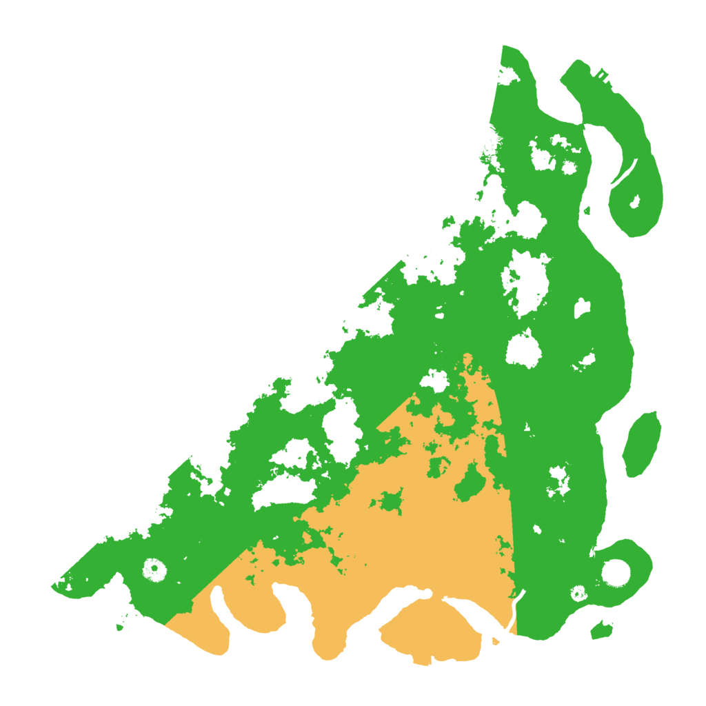 Biome Rust Map: Procedural Map, Size: 4500, Seed: 15728