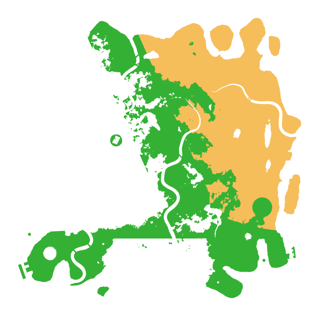 Biome Rust Map: Procedural Map, Size: 4250, Seed: 915943590